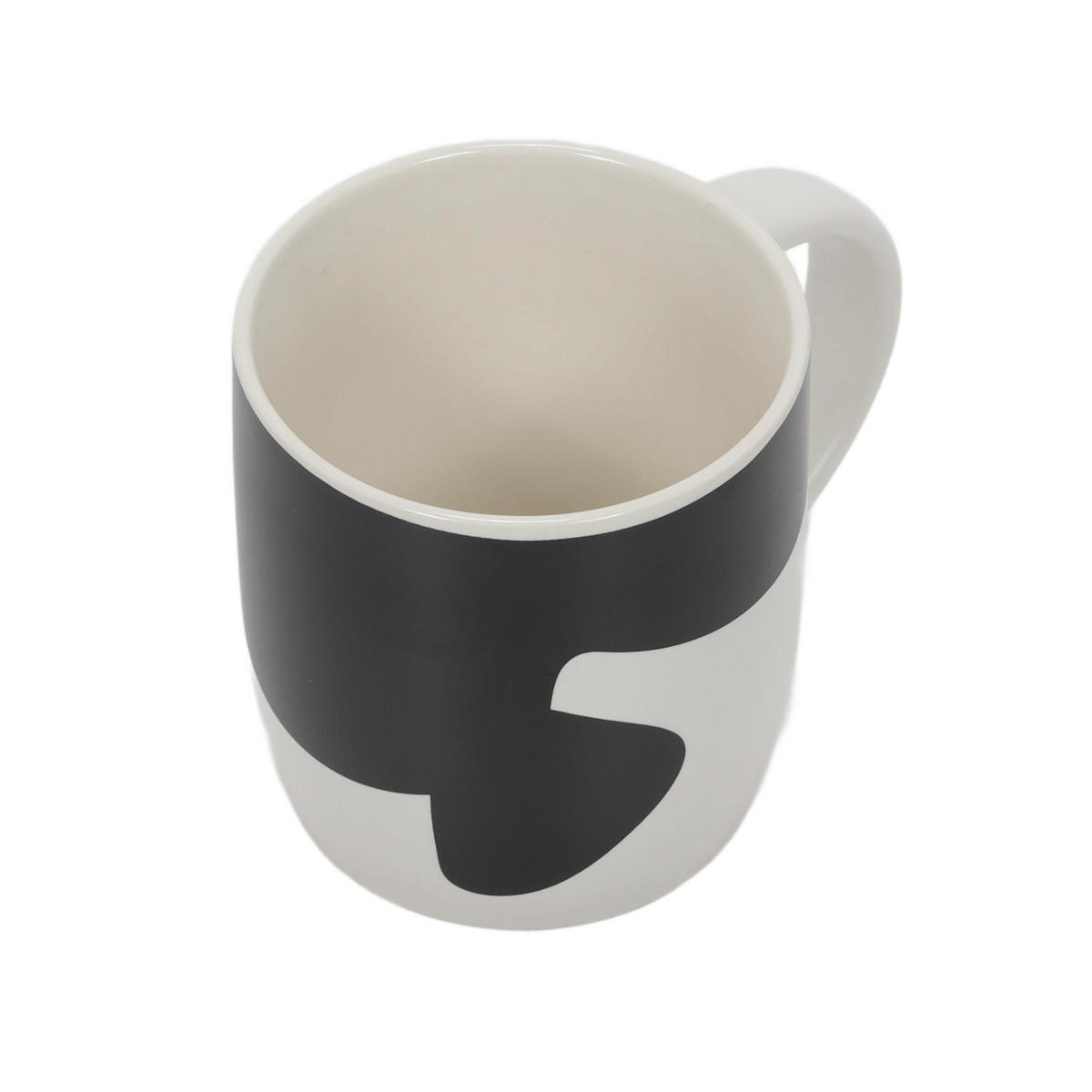 TEEBECHER Porzellan Olme Schwarz 350 ml 9,2/8,5/8,5 cm - Schwarz, Keramik (0.35L) - Secret de Gourmet