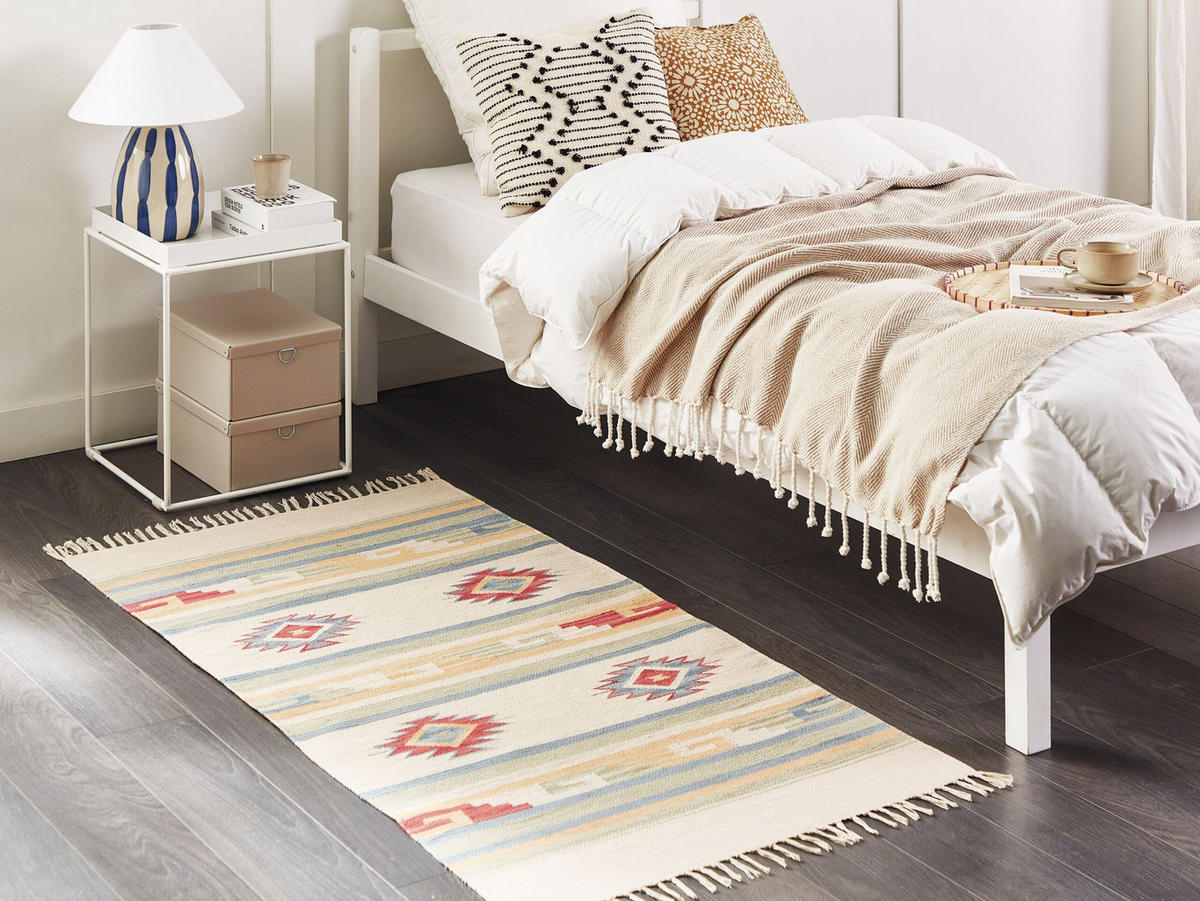 KELIM-TEPPICH Aparan 150/80 cm - Multicolor, Textil (80/150cm) - Beliani