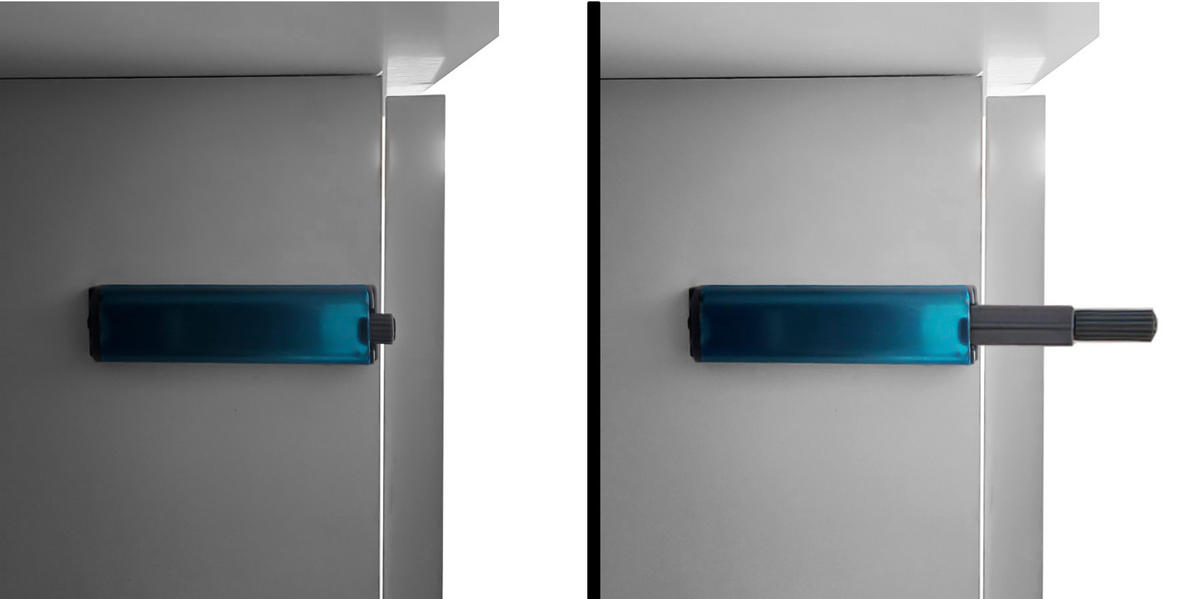 FLÜGELTÜRENSCHRANK GALA - Weiß, Holzwerkstoff (200/200/51cm) - Meblini