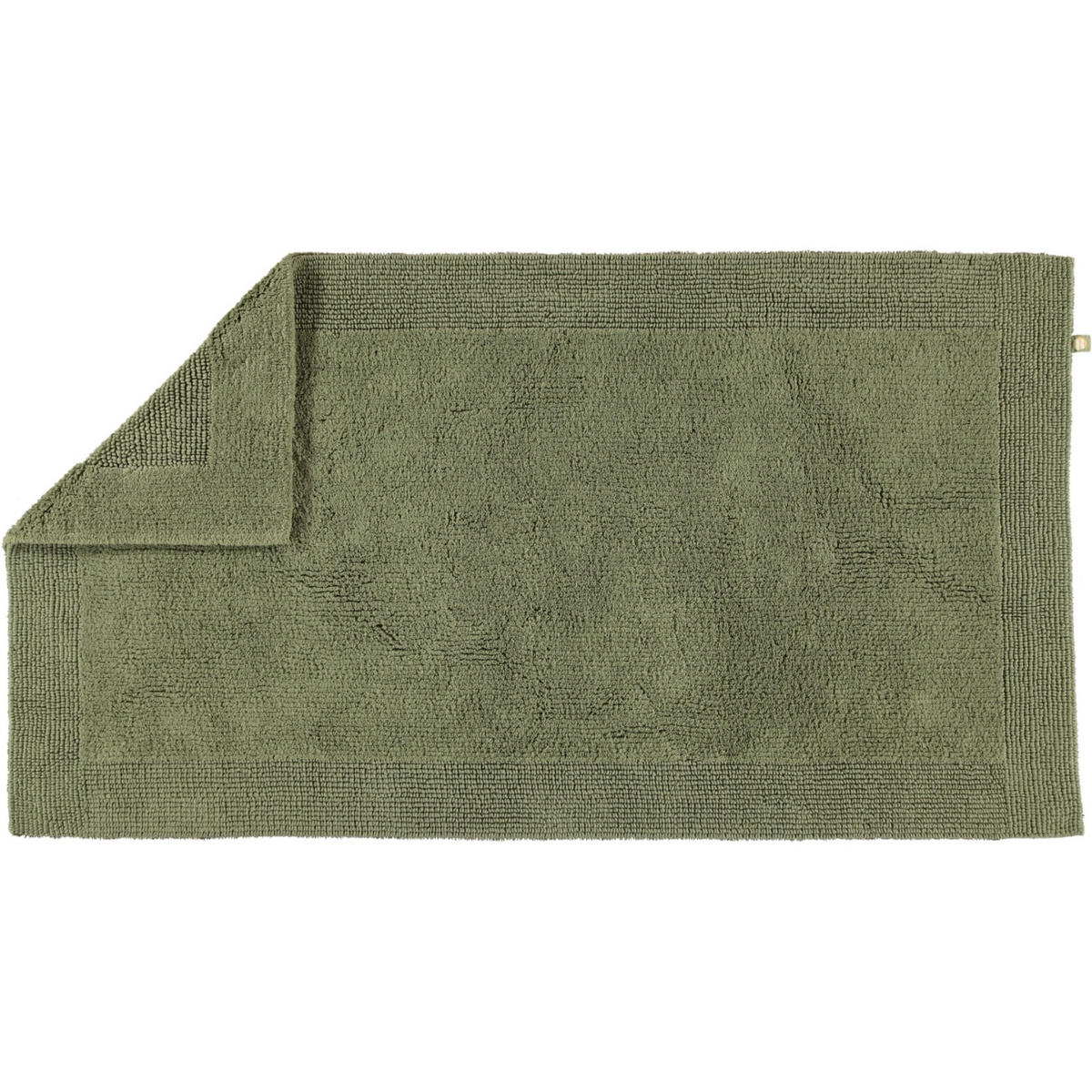 BADTEPPICHE PRESTIGE OLIVE - 404 - Grün, Textil (70/130cm) - Rhomtuft
