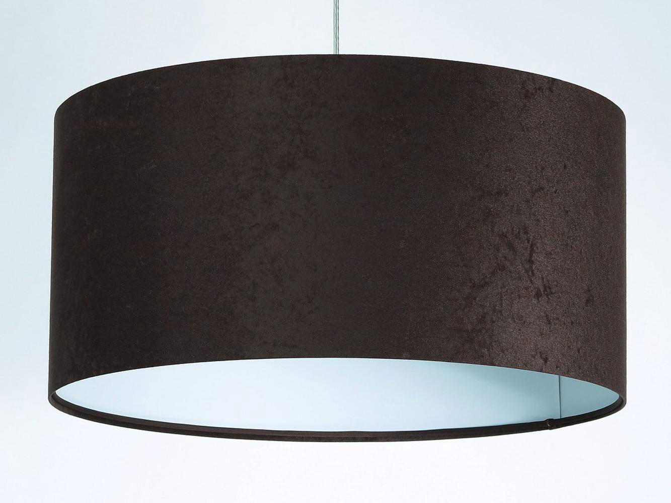 HÄNGELEUCHTE Weiß 50/25 cm - Weiß/Braun, Kunststoff (50/0.8/25cm) - ONZENO