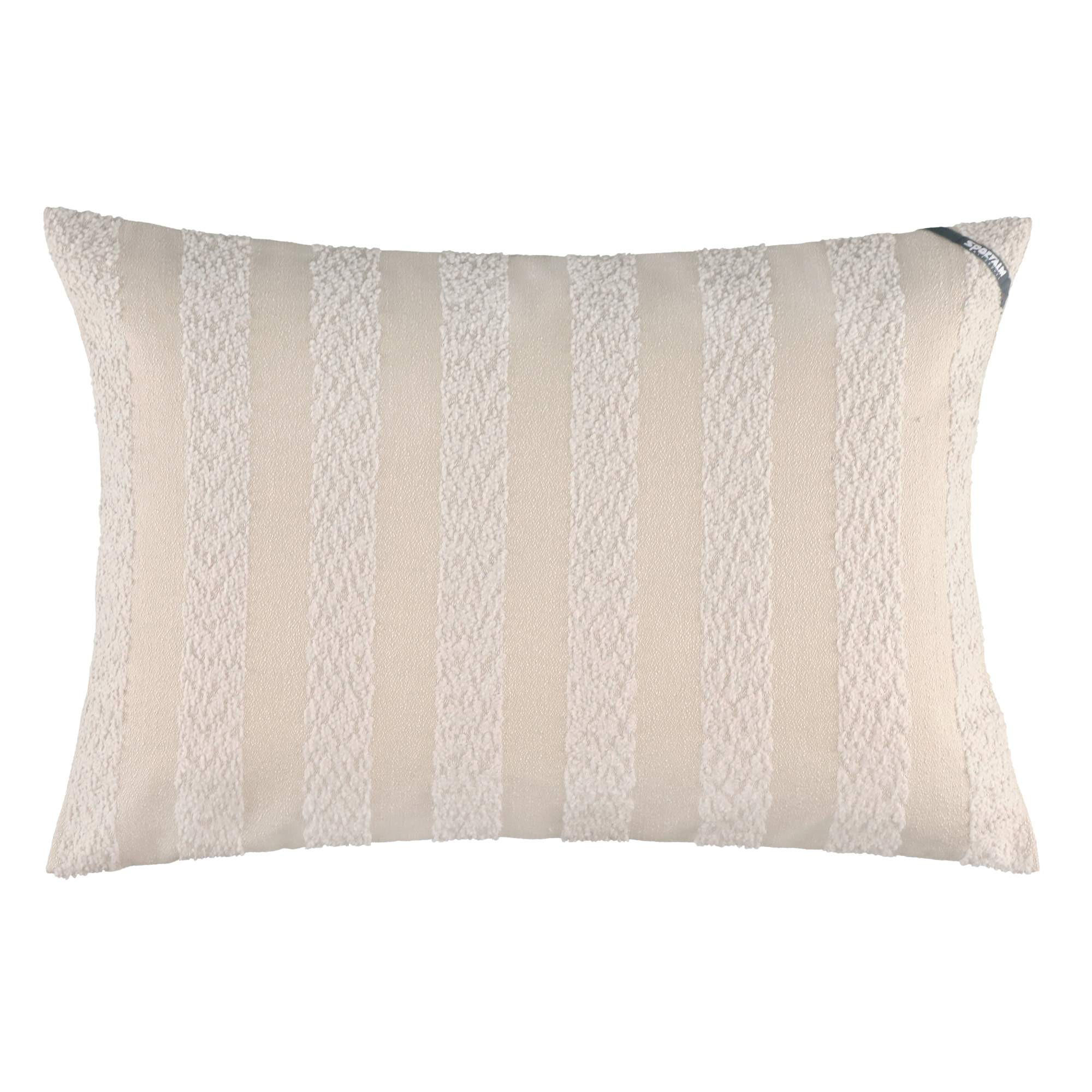 ZIERKISSENHÜLLE SOFT STRIPE - Sandfarben, Textil (58/38cm) - Sportalm Kitzbühel