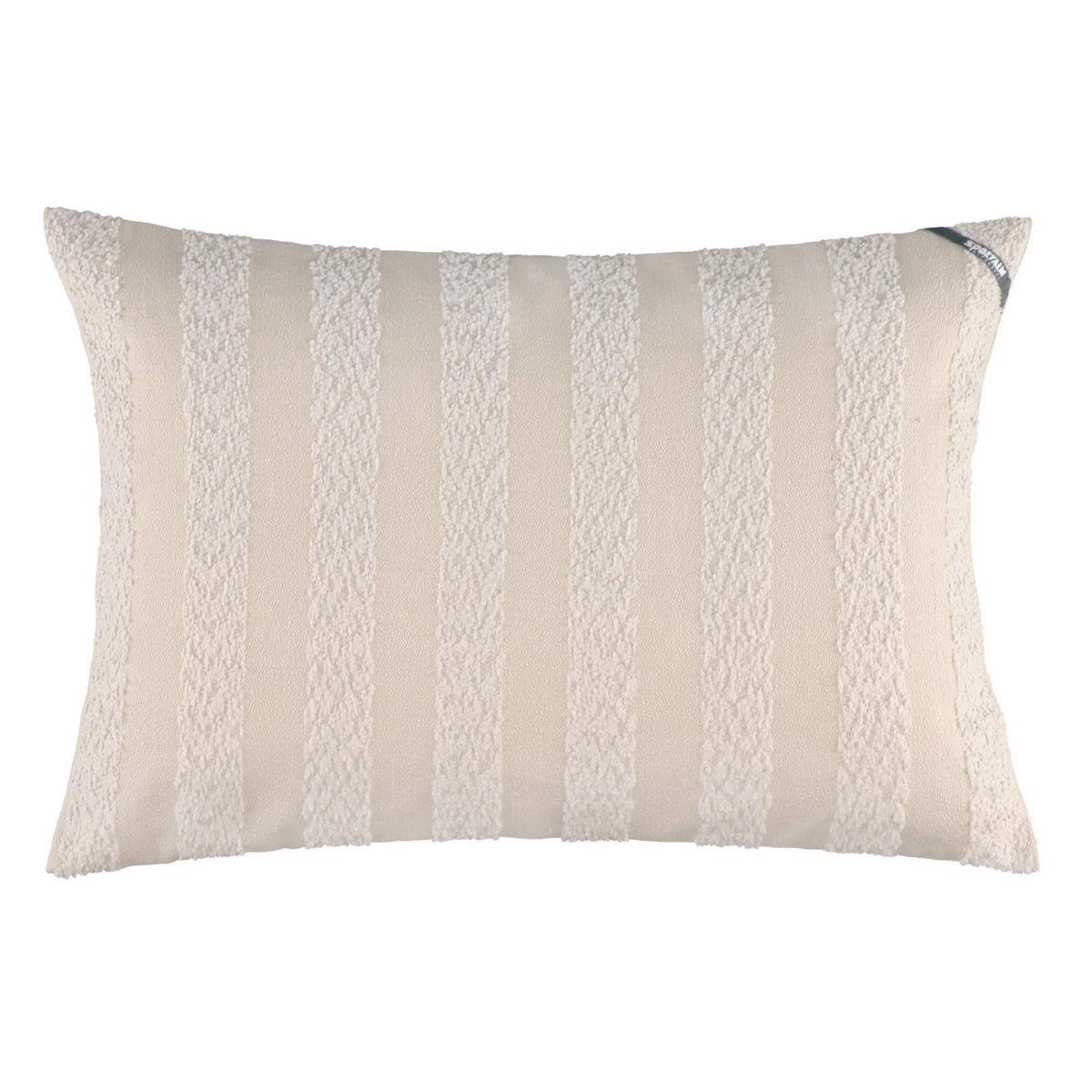 ZIERKISSENHÜLLE SOFT STRIPE - Sandfarben, Textil (58/38cm) - Sportalm Kitzbühel
