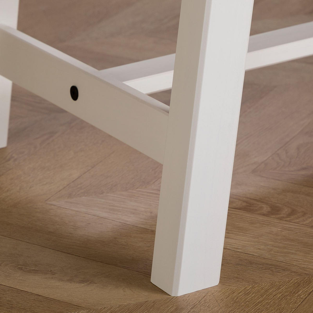 COUCHTISCH LUZERNA - Weiß, Holz (60/110/45cm) - IDIMEX