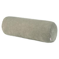 XL-NACKENROLLENHÜLLE FarbTon Chenille-Haptik greig-taupe 70/25 cm - Taupe, Textil (25/70cm) - beties Heimtextil