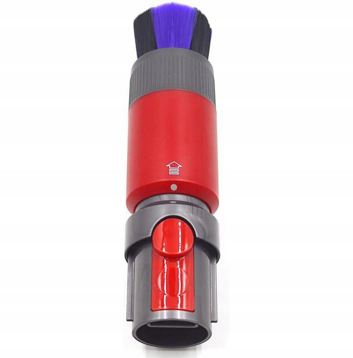 BÜRSTE V8/V10/V11/V12/V15 Staubbürste, antistatische PBT-Borsten 0,05 mm, abnehmbar, Softrolle - Multicolor, Kunststoff/Metall (10/10/10cm)