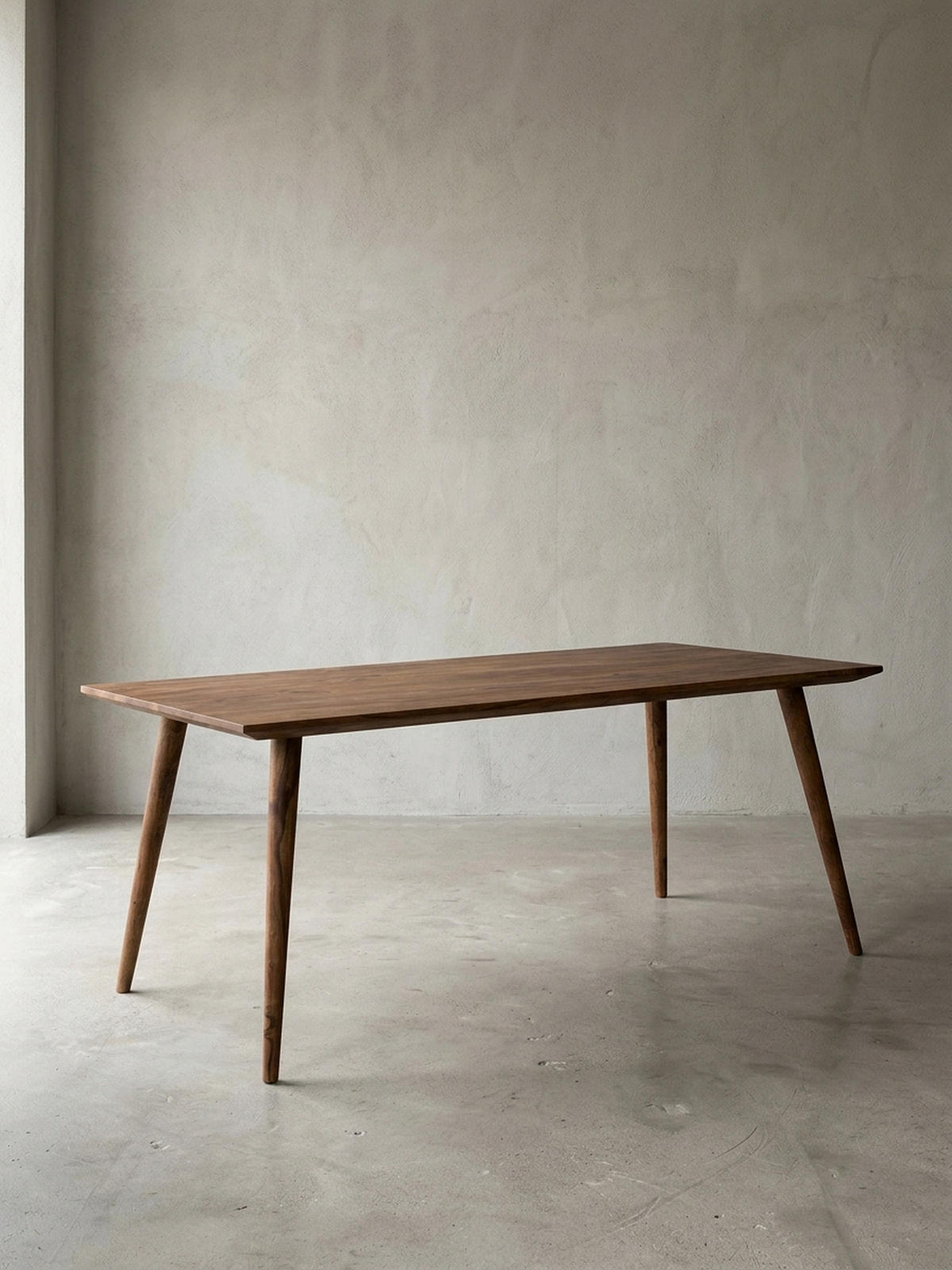 ESSTISCH Massivholz Braun Landhausstil Handgefertigt, Braun 180x80x76 cm - Braun, Holz (80/180/76cm) - KADIMA DESIGN