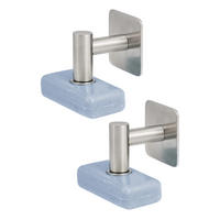 MAGNET SEIFENHALTER 2er Set, Edelstahl - Edelstahlfarben, Metall (5.7/5.7/6cm) - bremermann