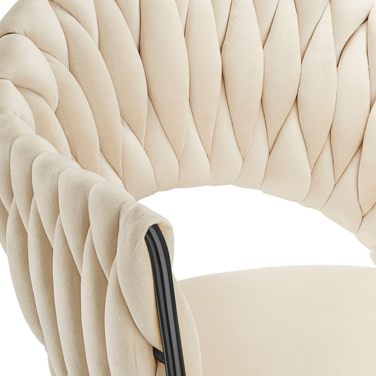 ,,SANDFARBEN/SCHWARZ - Sandfarben, Kunststoff (55/84/57cm) - tectake