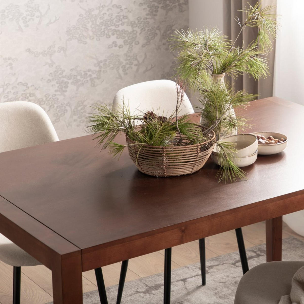 AUSZIEHBARER TISCH Mara Braun 140 -190 cm x 78,5 cm - Braun, Holzwerkstoff (90/140/78cm)