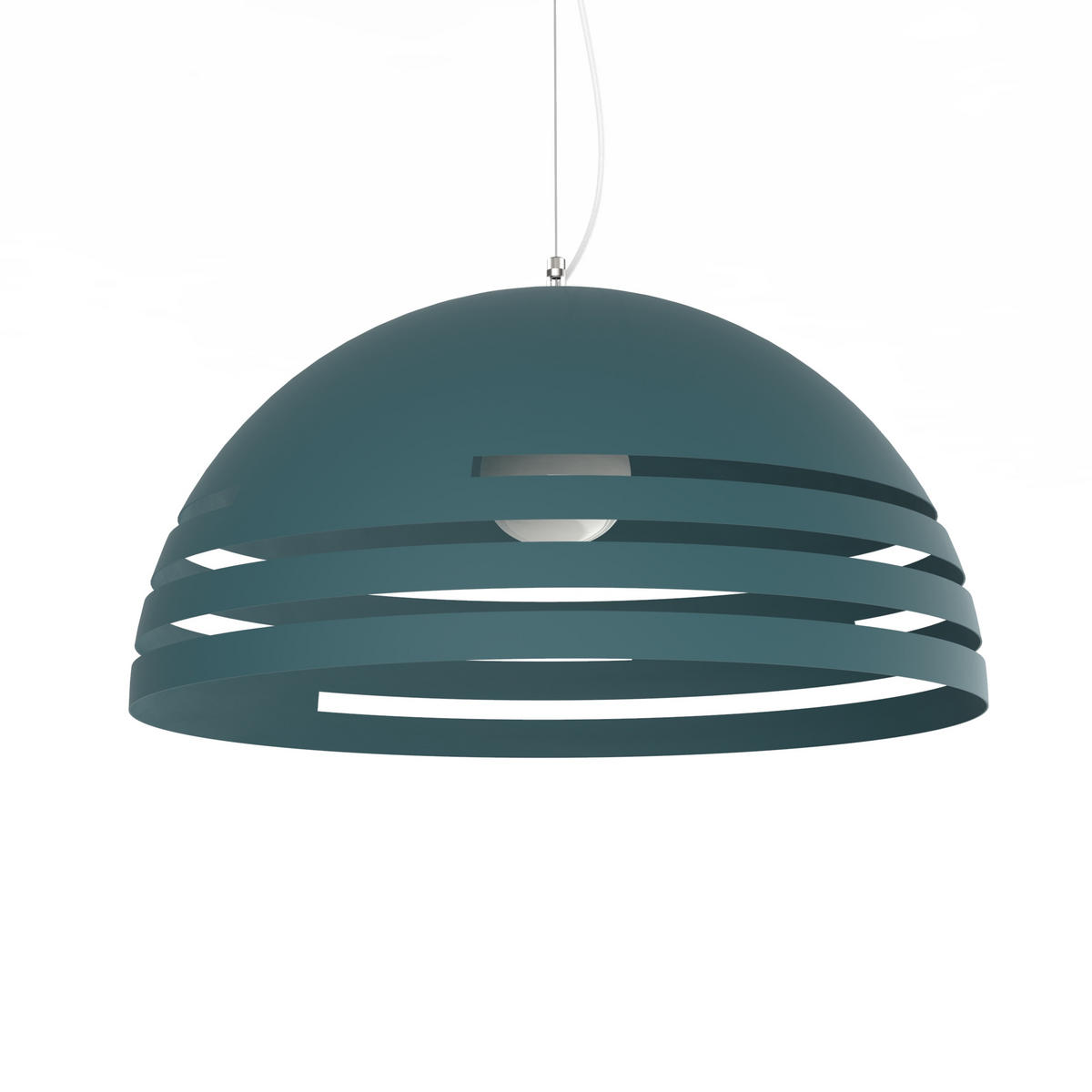 HÄNGELEUCHTE - Blau, Metall (60/60/30cm) - Lumicom