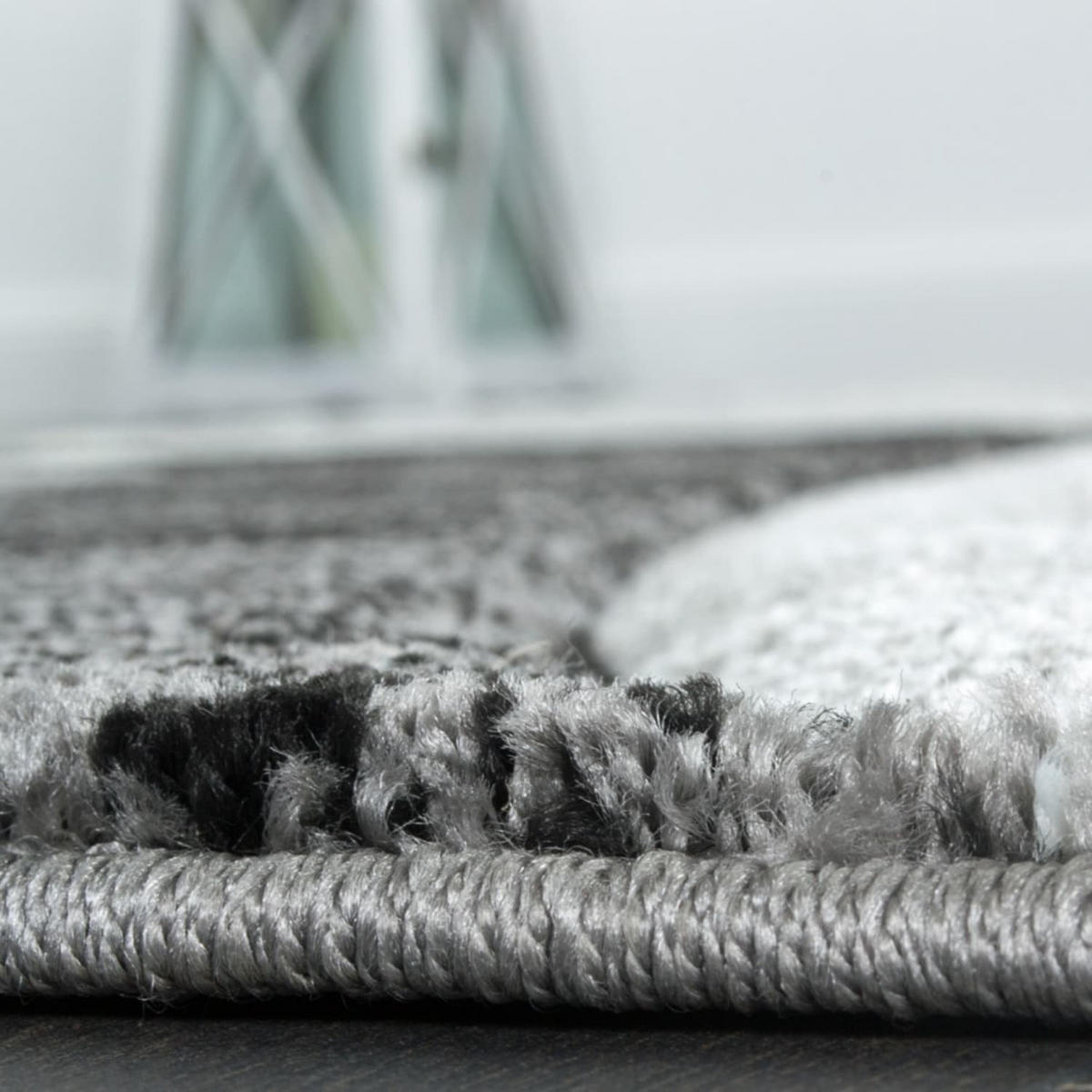 KURZFLORTEPPICH 80/150 cm Brilliance 758 - Grau, Kunststoff (80/150cm) - Paco Home