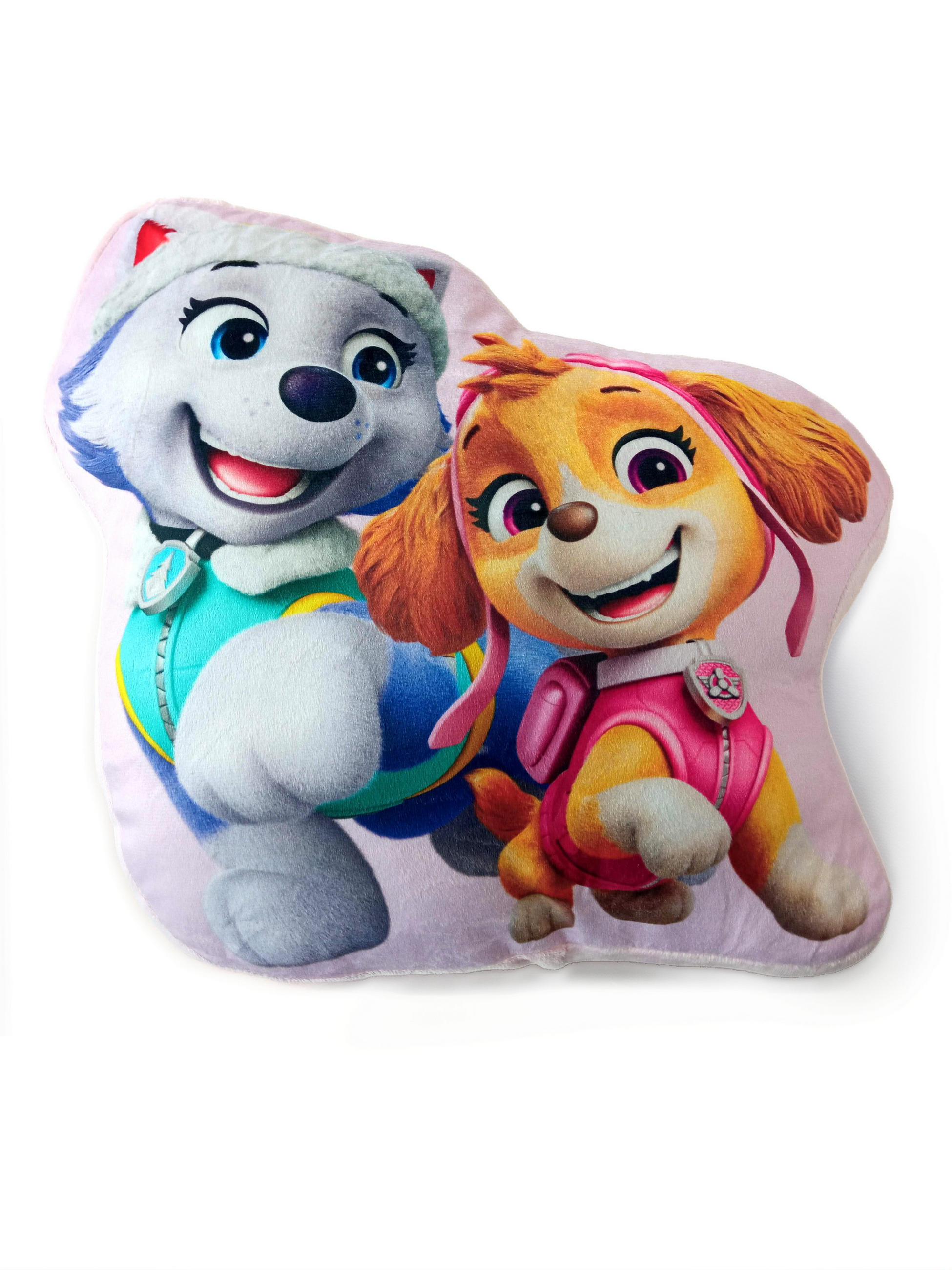 KINDERKISSEN Paw Patrol Everest & Skye 35 x 30 cm - Multicolor, Textil (35/30cm) - Paw Patrol