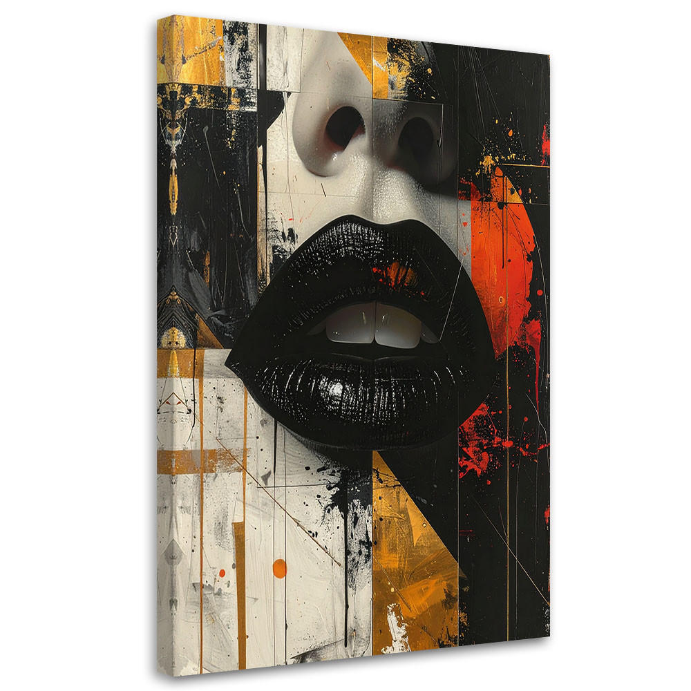 Feeby Bild Schwarz 20x30 cm