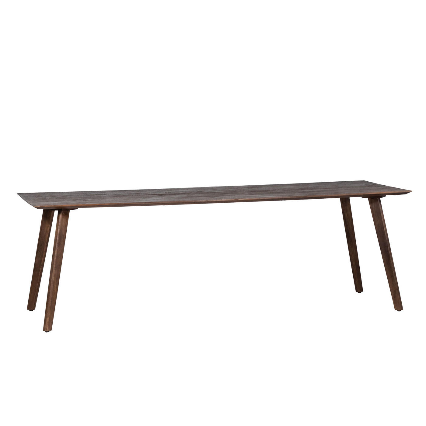 ESSTISCH aus Mangoholz 240cm, dunkelbraun - Dunkelbraun, Holz (240/90/90cm) - Giga Meubel
