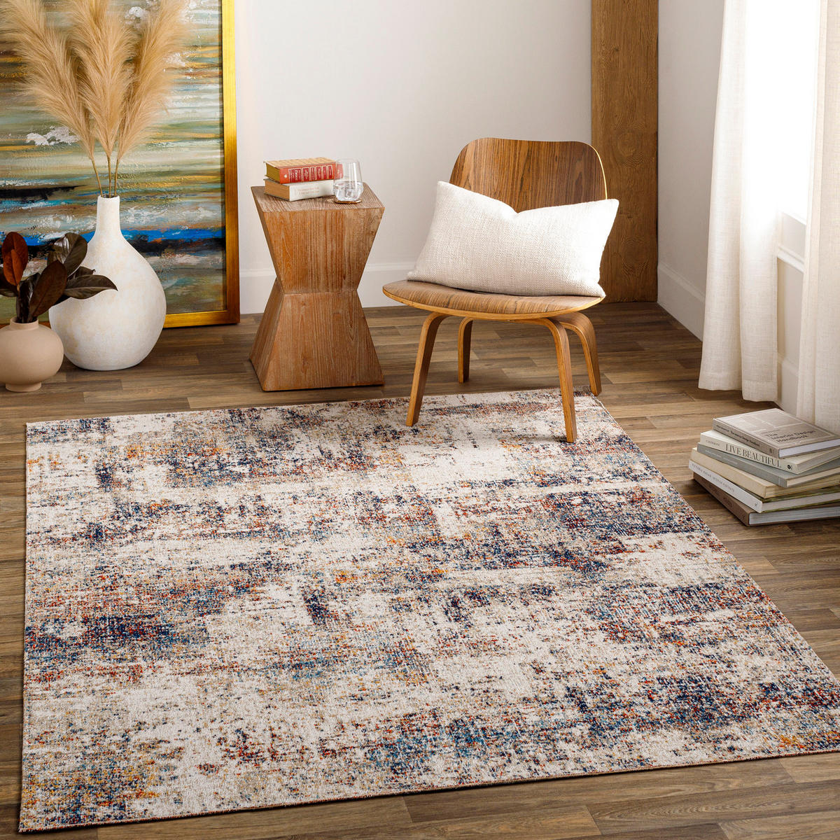KURZFLORTEPPICH 120x170 cm Creme - Creme, Kunststoff/Textil (120/170cm) - LIVABLISS