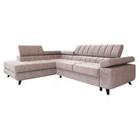 ECKSOFA Nord Premium, Seite: Links - Anthrazit/Hellgrau, Holz/Textil (264/203cm) - MIRJAN24