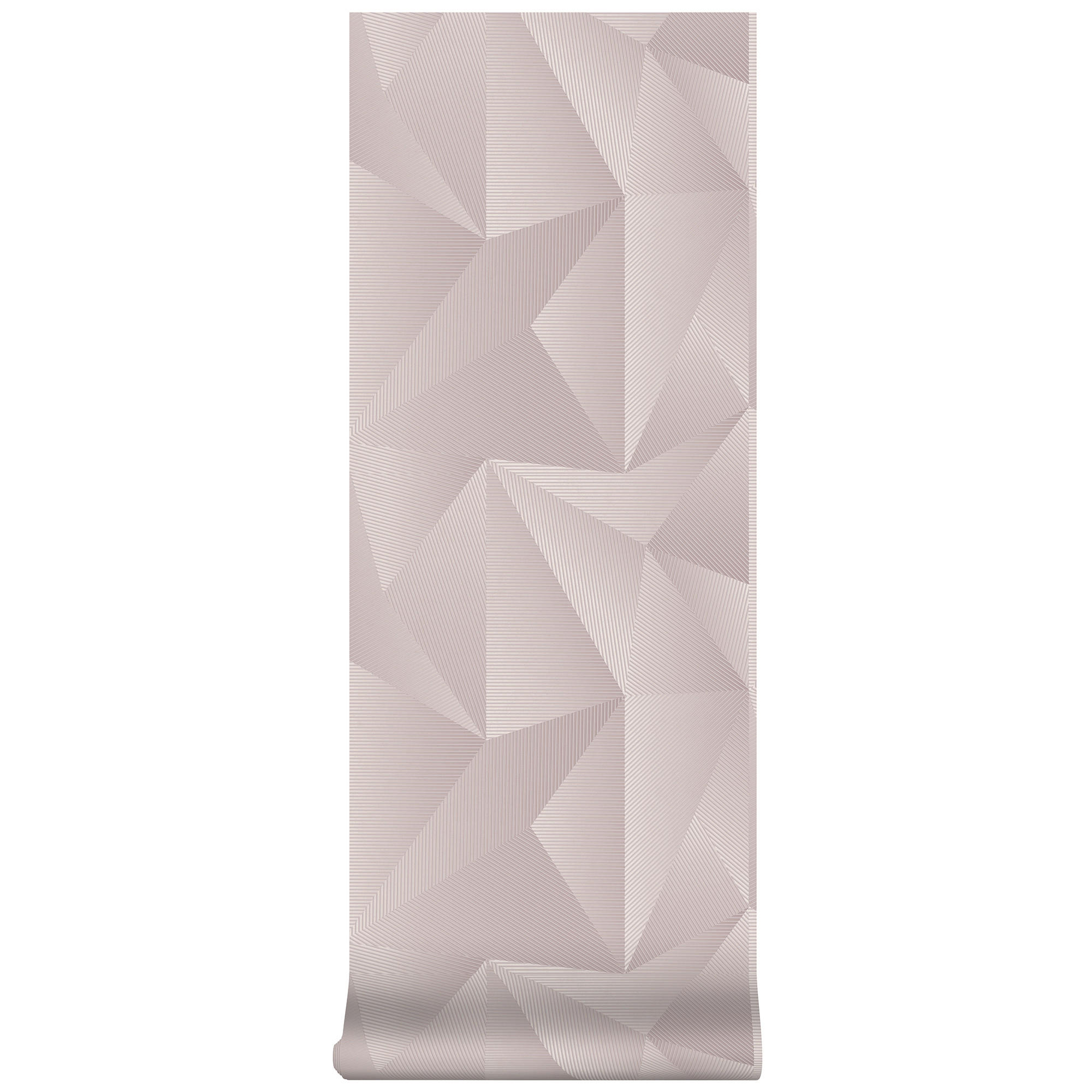 VLIESTAPETE 3D Geometric - Pink, Papier/Kunststoff (52/1000cm) - Superfresco Easy