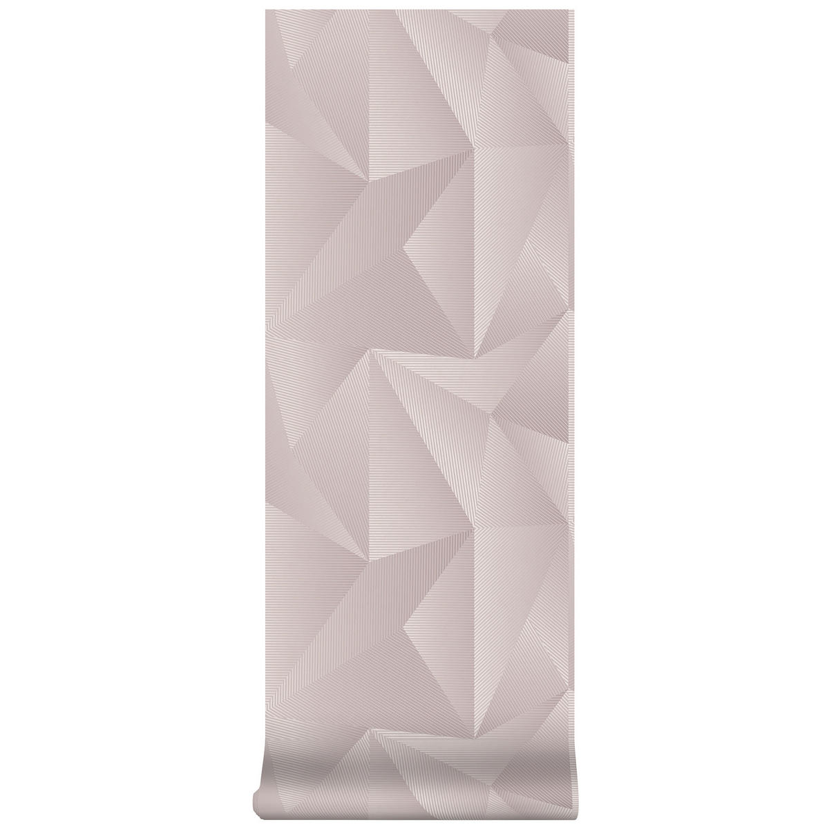 VLIESTAPETE 3D Geometric - Pink, Papier/Kunststoff (52/1000cm) - Superfresco Easy