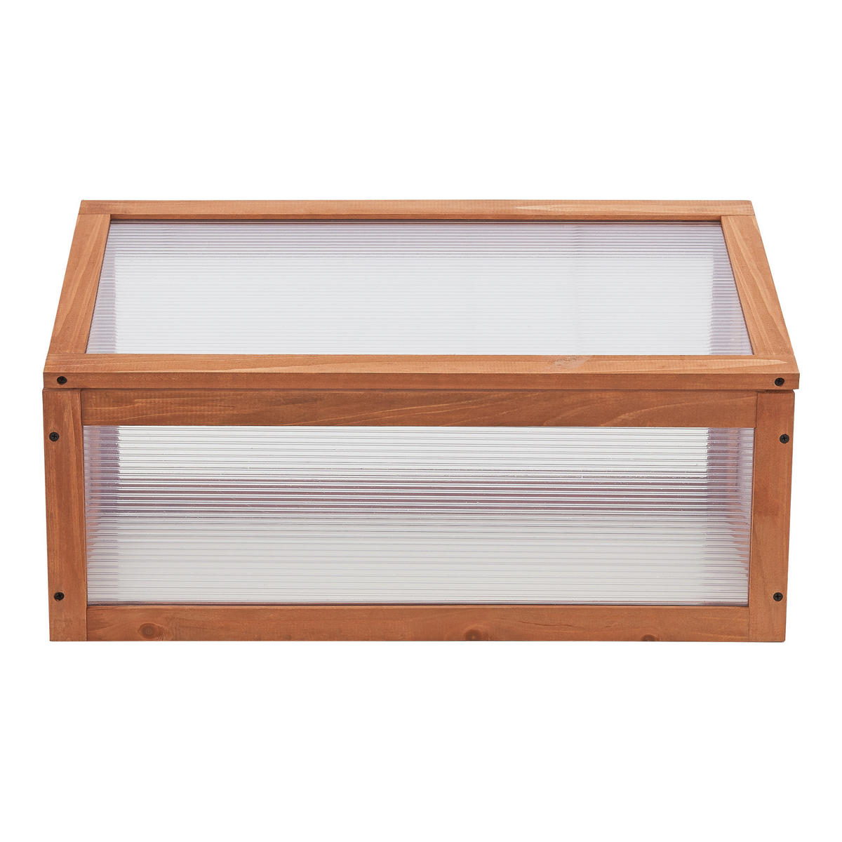 FRÜHBEET Laarbeek - Transparent/Kieferfarben, Kunststoff (60/30/30cm) - casa.pro