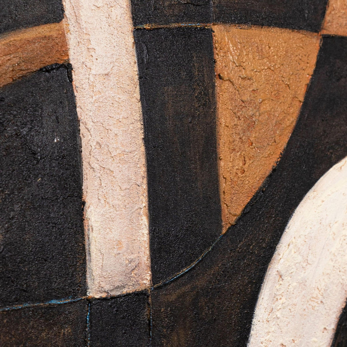 GEMÄLDE Harmonie der Kurven Schattenfugenrahmen Grau 120x80 cm - Grau, Holz (120/80cm) - YS-art gallery