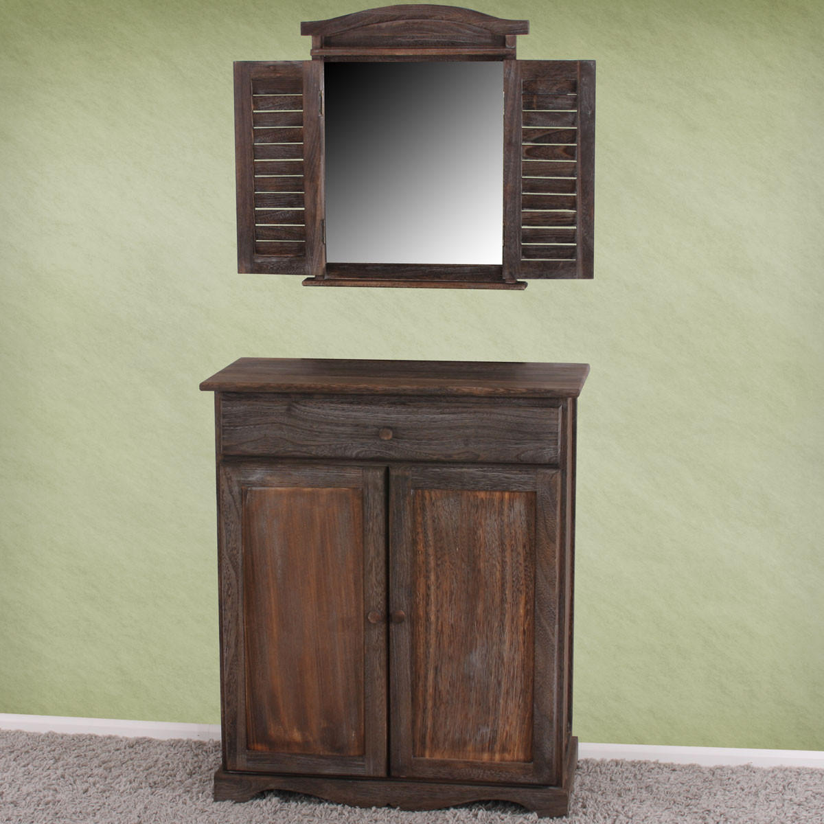 KOMMODE SCHRANK Braun - Braun, Holz (66/78/33cm) - MCW