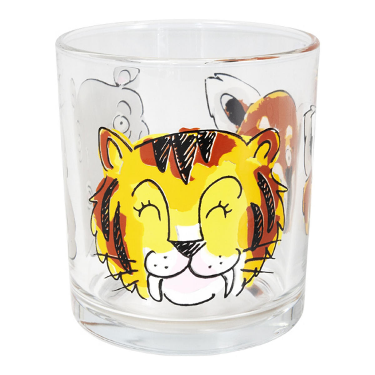 SAFTGLAS Beekse Bergen in Bunt - 200 ml - Multicolor, Glas (0.2L) - Blond Amsterdam