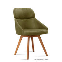 ESSZIMMERSTUHL (4er-Set) Donna 52x82x63 Eiche geölt/Olivgrün - Eichefarben/Olivgrün, Kunststoff (63/82/52cm) - 58aufmkessel