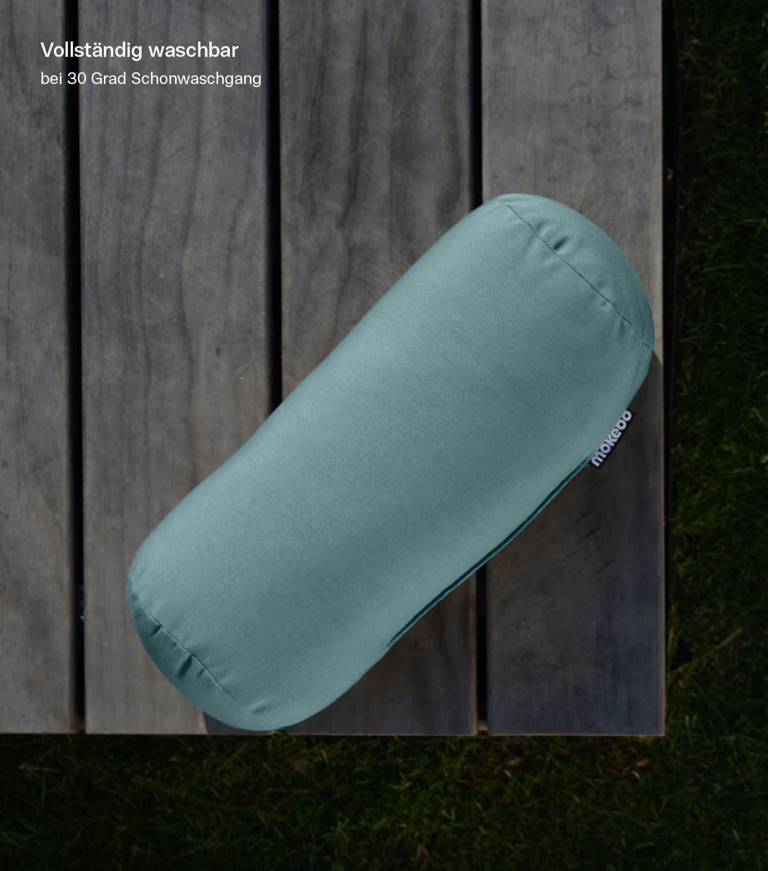 NACKENKISSEN Das Träumchen - Grün, Textil (17/37cm) - Mokebo