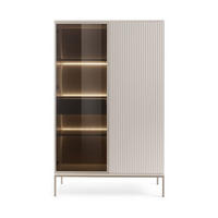 VITRINE – WTSZ104 – 104 cm – Sento – Kaschmir - Kaschmir, Holzwerkstoff (104/166/39cm) - hi-markt