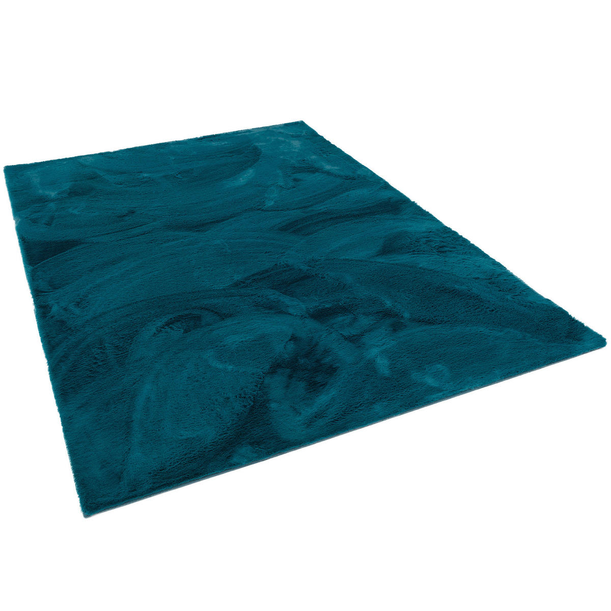 FELLTEPPICH LUXUS SUPER SOFT PLUSH - Petrol, Textil (120/170cm) - Pergamon