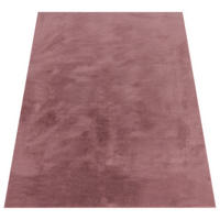 HOCHFLORTEPPICH 120/160 SOFT 380 - Beere, Kunststoff (120/160cm) - Paco Home