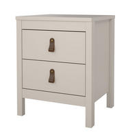 NACHTTISCH, Madrid, Kaschmir, Holzwerkstoff, 44 x 39 x 54 cm - Kaschmir, Holzwerkstoff (44/54/39cm) - ebuy24