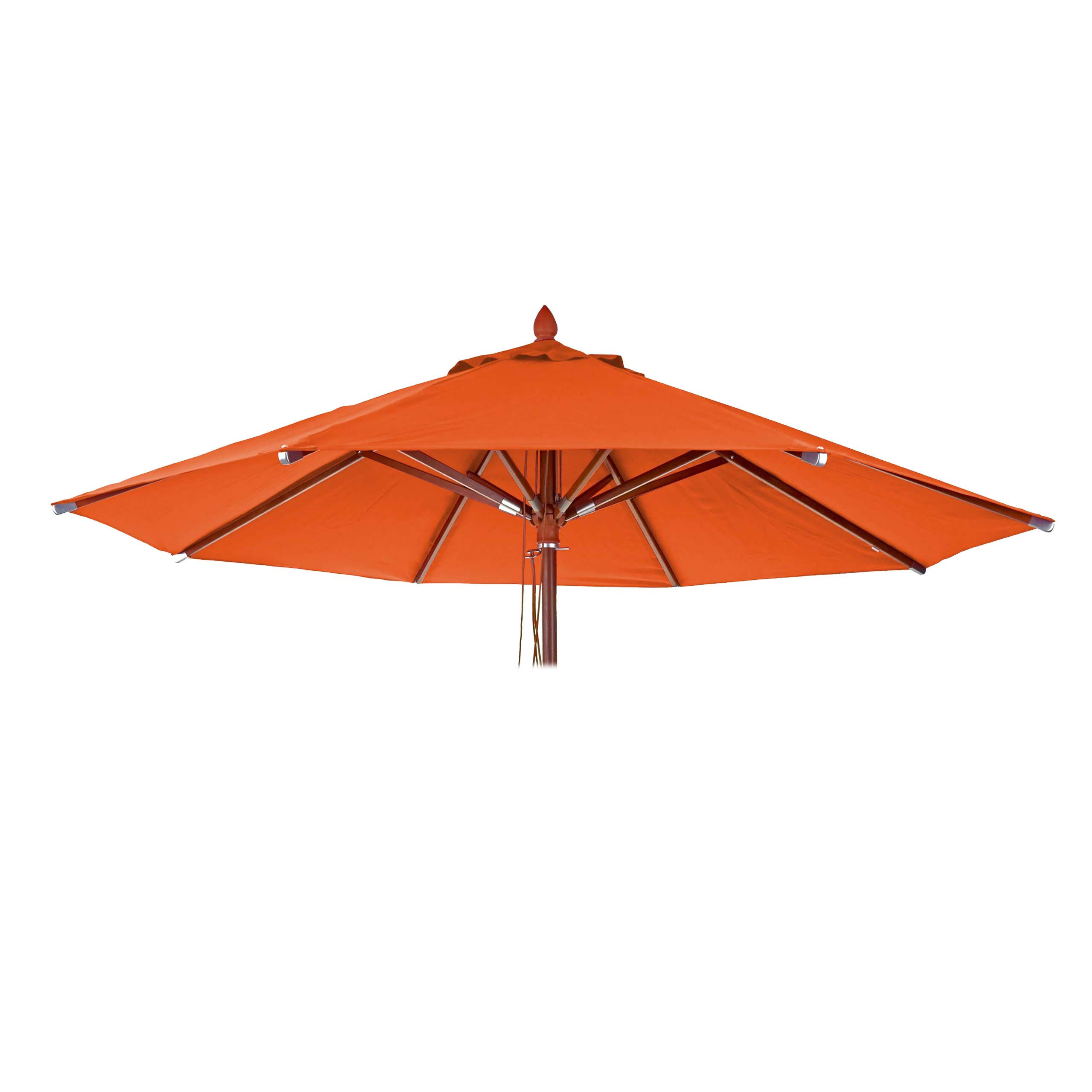 ERSATZ-BEZUG FÜR SCHIRM I RUND Orange - Orange, Textil (300/300cm) - MCW