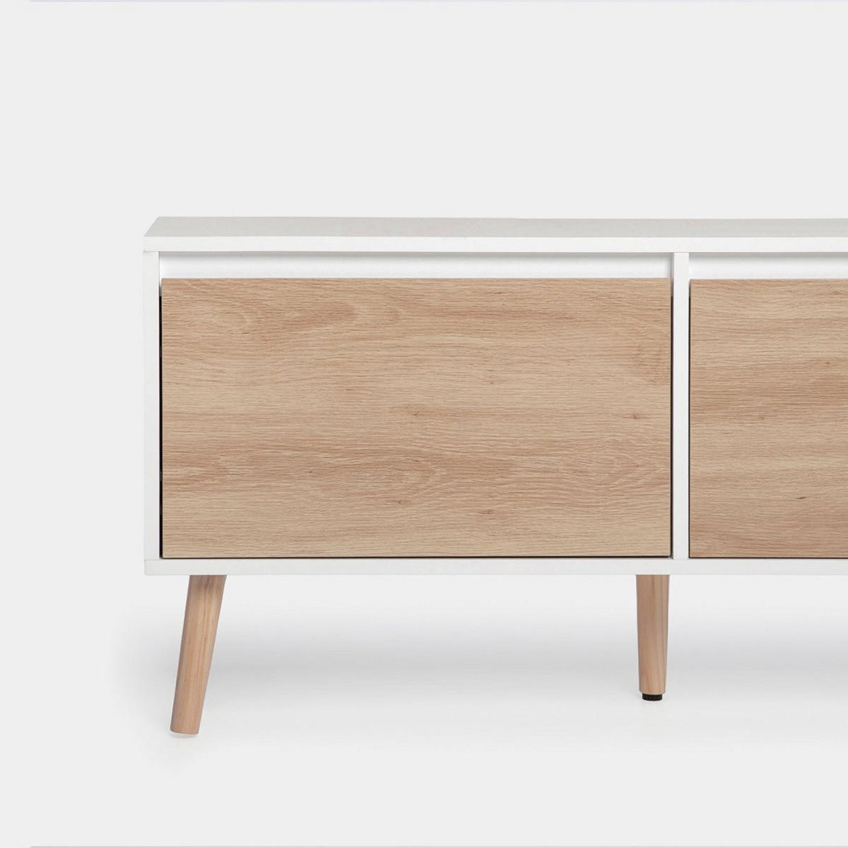 TV-ELEMENT Kemi Zweifarbig 160 cm x 51 cm - Multicolor, Holzwerkstoff (160/51/40cm) - Klast Home