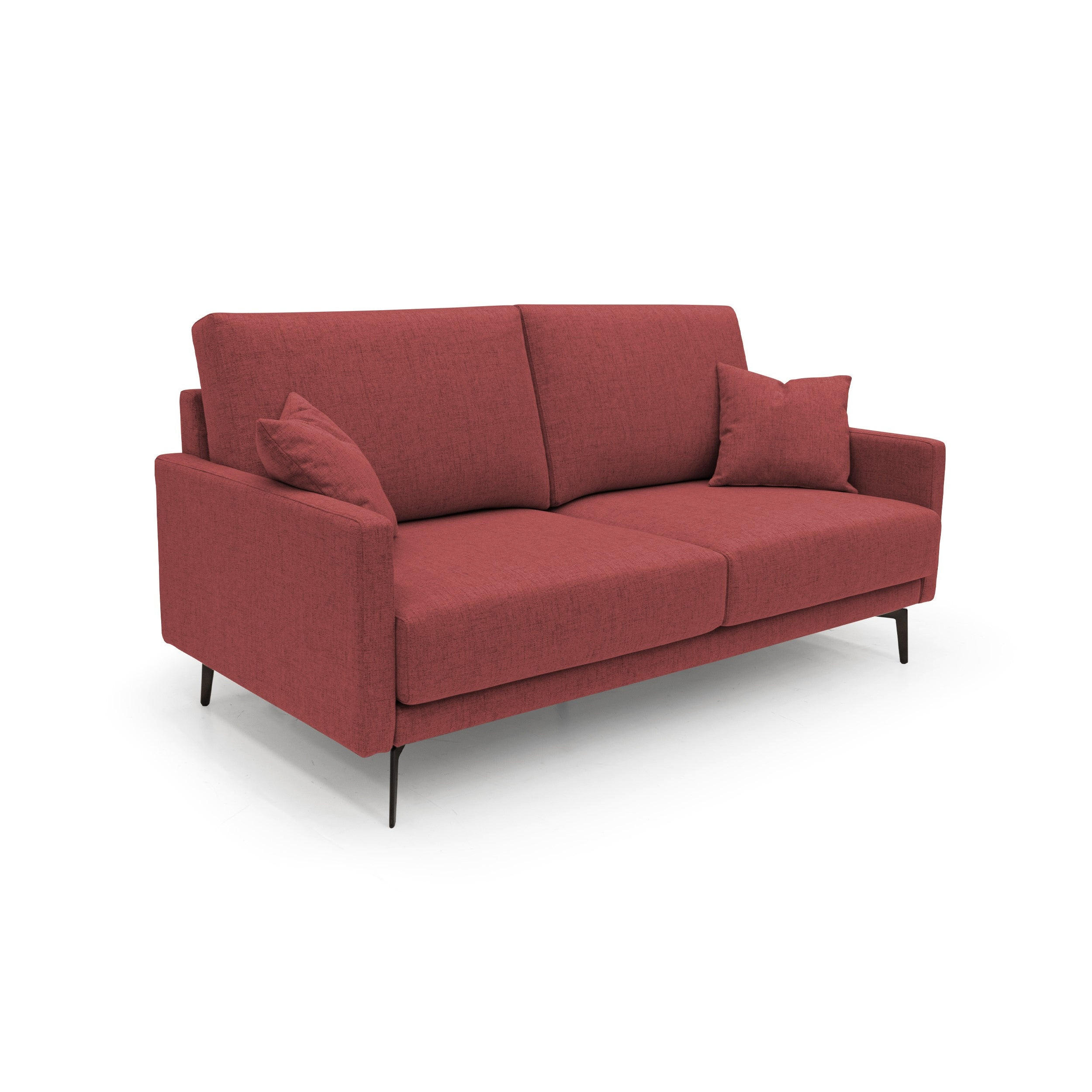 LINEARSOFA Saturno - Rot, Textil (180/94/90cm) - Divani.store