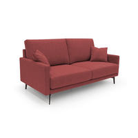 LINEARSOFA Saturno - Rot, Textil (180/94/90cm) - Divani.store