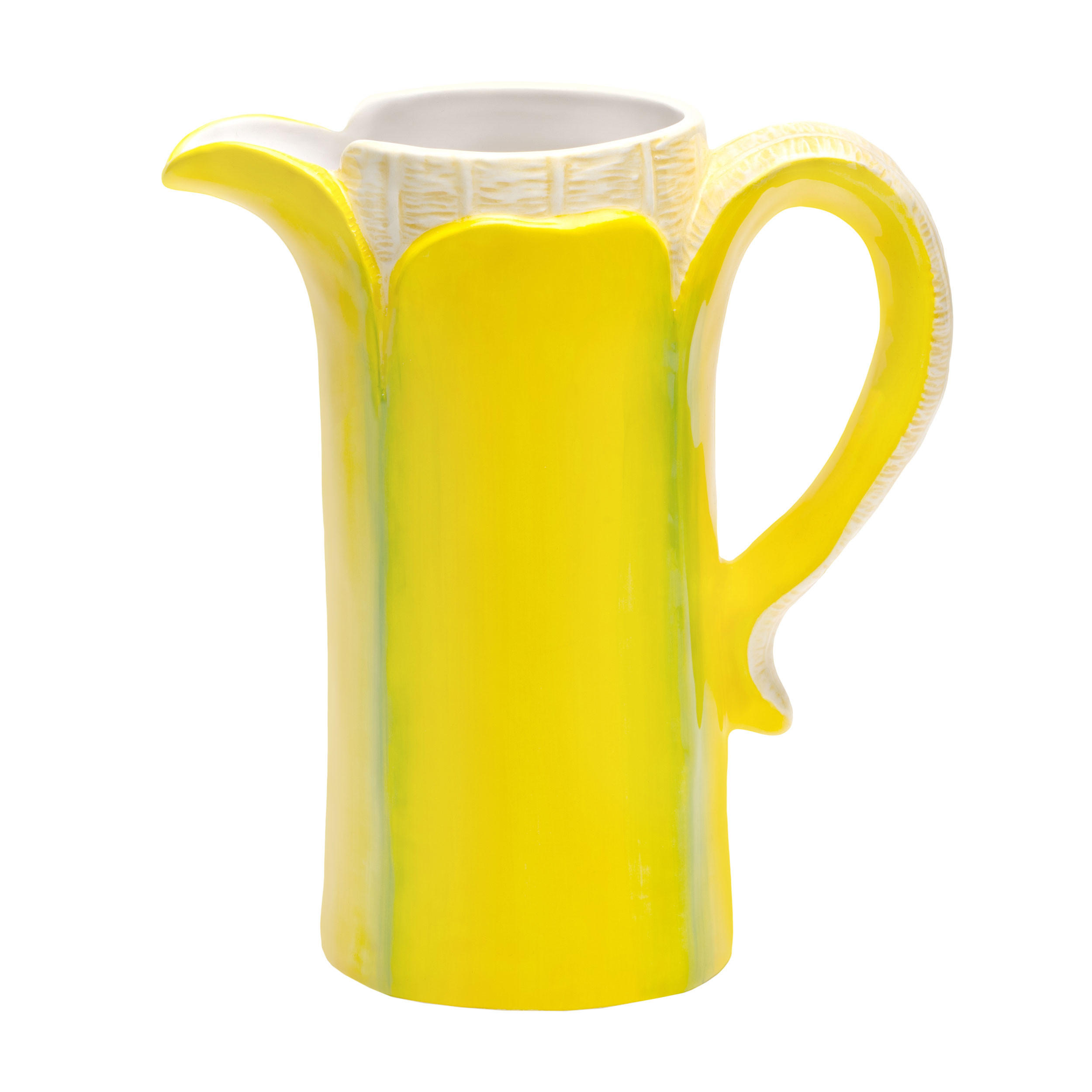 KARAFFE Banana Romance, Krug, Dolomit, Gelb, 23 cm - Gelb, Keramik (1L)