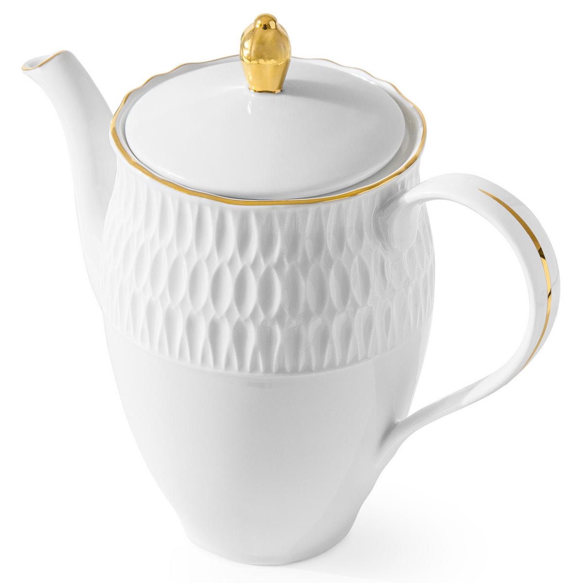 TEEKANNE CMIELOW SOFIA aus Porzellan - Weiß, Keramik (1.6L) - KONSIMO®