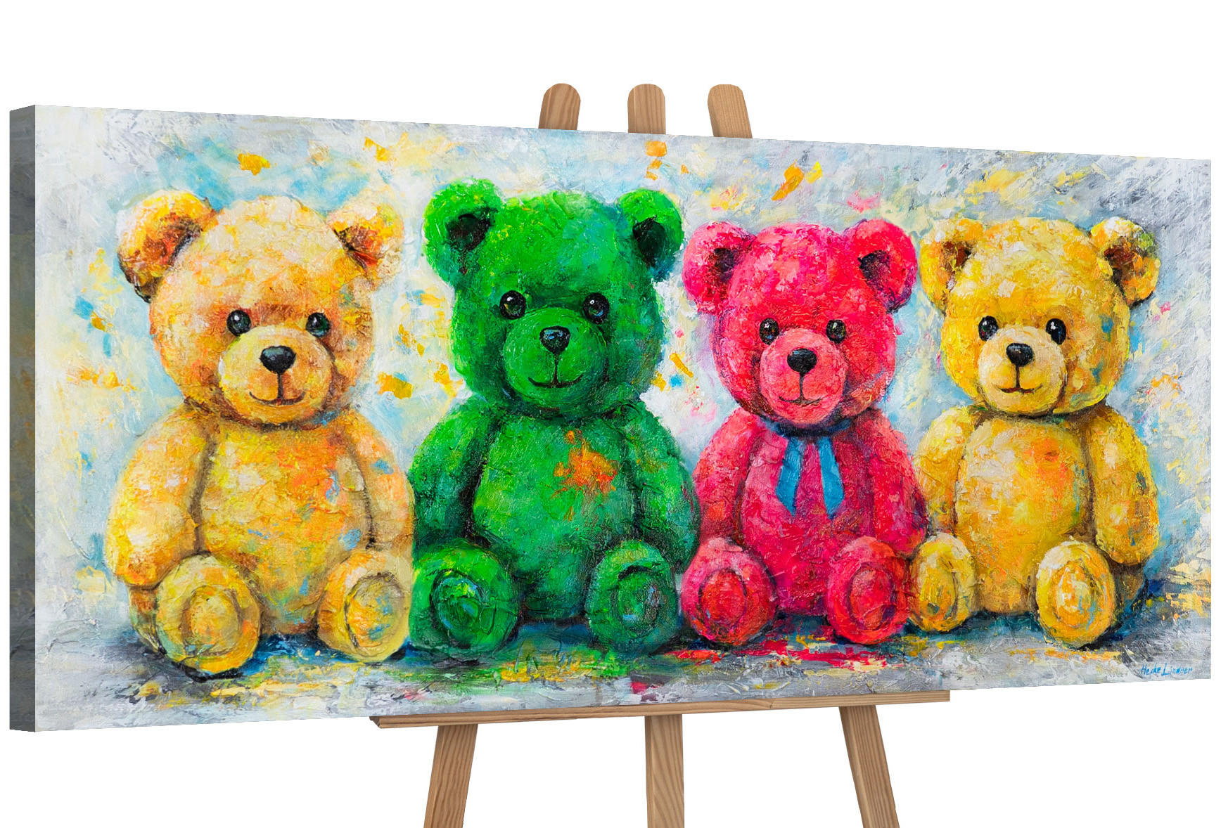 YS-art gallery Gemälde Mehrfarbig 115x50 cm