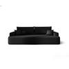 SOFA mit Schlaffunktion FIGO Curio 99 - Schwarz, Textil (250/75/150cm) - Bedante