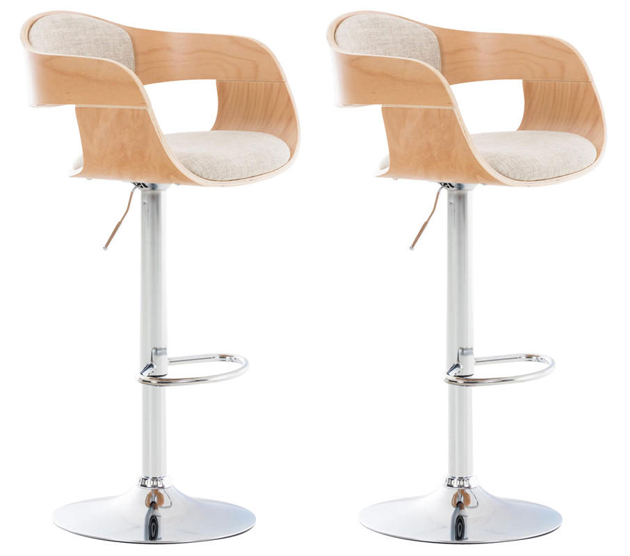 Deluke Barhocker Beige 50x88x48 cm