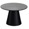 COUCHTISCH rund Dunkelgrau 60/60/40 cm - Dunkelgrau/Grau, Holz (60/60/40cm) - Furnhouse