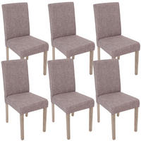 ESSZIMMERSTUHL Grau 6er-Set - Grau, Textil (43/90/56cm) - MCW