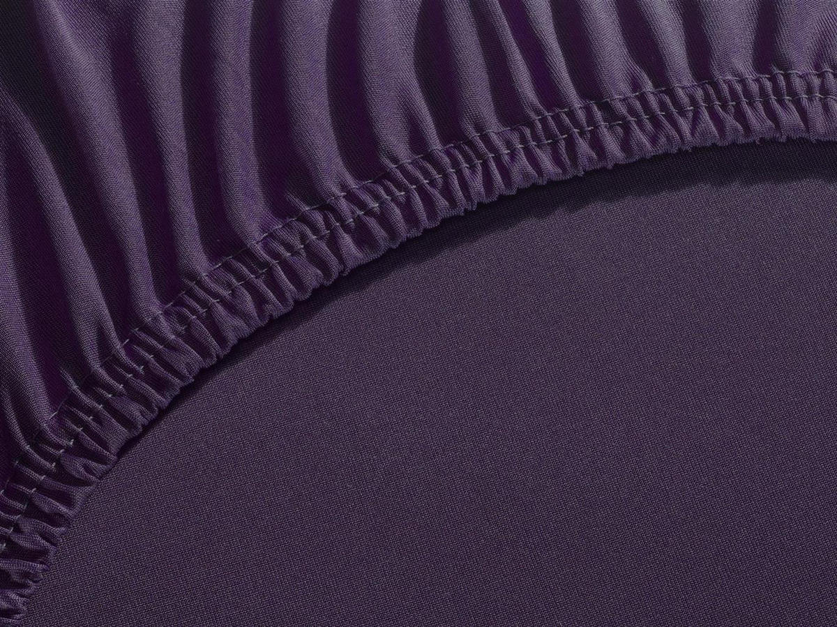 MIKROFASER-SPANNBETTLAKEN 180x200 Lila - Lila, Textil (180/200cm) - Carpe Sonno