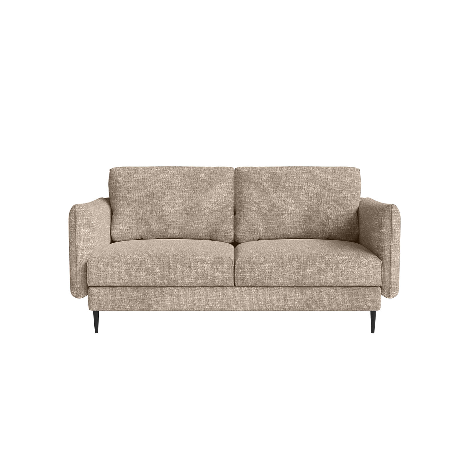SOFA Koge Ohne Schlaffunktion, Braun - Braun, Textil (196/95/86cm) - Fedve