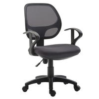 KINDERDREHSTUHL COOL - Grau, Textil (58/97/58cm) - IDIMEX