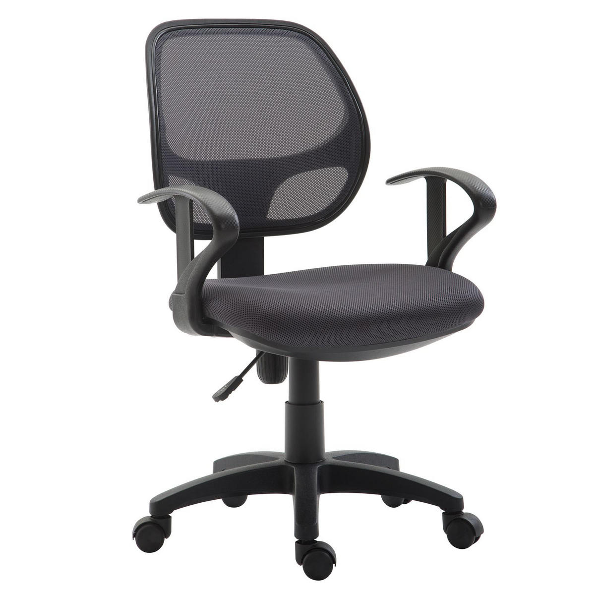 KINDERDREHSTUHL COOL - Grau, Textil (58/97/58cm) - IDIMEX