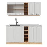 Honigeiche/Weiß, Holzwerkstoff (160/81.6/60cm) - Vicco