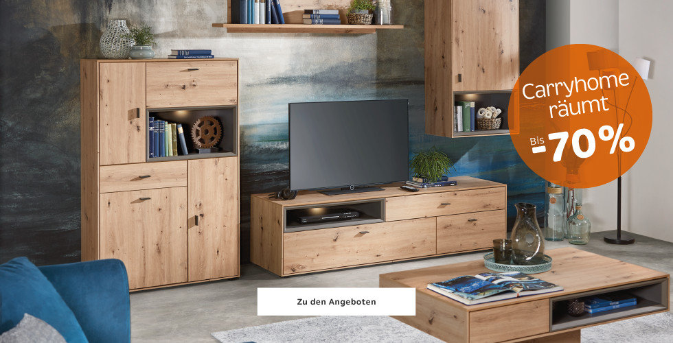 Wohnzimmer Räumt bis 70 %